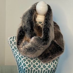 Faux Fur Infinity Scarf